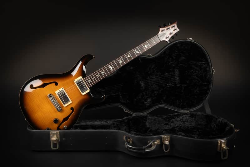 1998 Paul Reed Smith PRS Archtop II Double Flamed 10-Top - Black