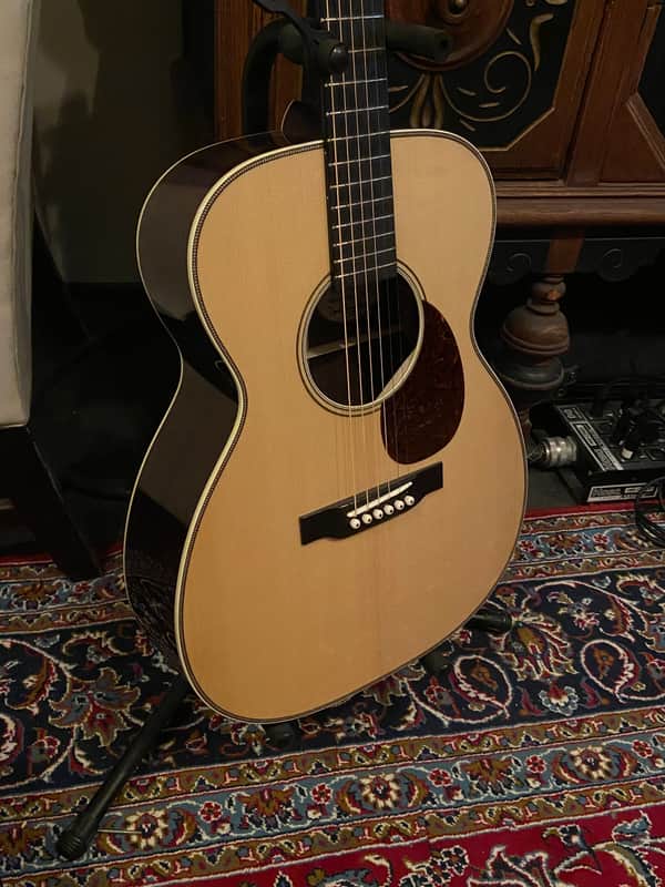 2019 Bourgeois OM Vintage // Adirondack Top - Large Soundhole image 1