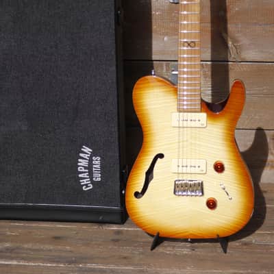 Chapman ML3 Pro Traditional Semi-Hollow 2019 - Vintage Honey Burst image 2