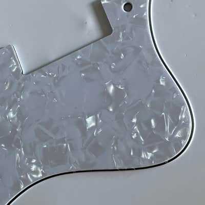 New Fits Epiphone Dot Style Guitar pickguard,4 Ply White Pearl image 6