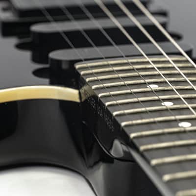 1989 Steinberger GM4TA Flagship Guitar — Newburgh, NY — Black w/ White Binding image 12