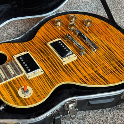 Epiphone Custom Shop Joe Perry Signature "Boneyard" Les Paul 2004 - 2006 - Antique Tiger Stripe image 3