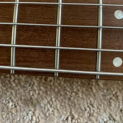 Electric Bass Guitar Custom Precision Maple neck Poplar body  2021 Tobacco sunburst 6.5 pounds image 12