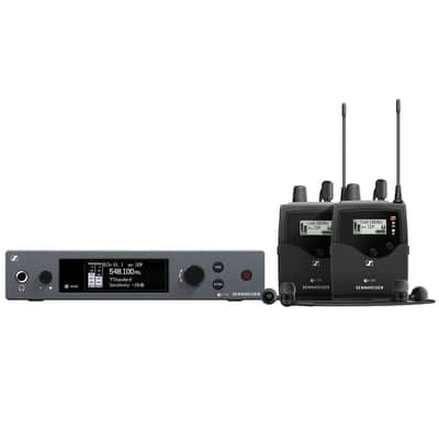 Liquid Audio Sennheiser EW IEM G4-Twin-G Wireless in-Ear Monitoring System Bundle w/ 4-Pack Blucoil AA Batteries Polishing Cloth image 3