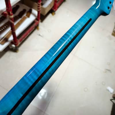 Strat Flamed Maple Guitar Neck, 21-Frets image 3