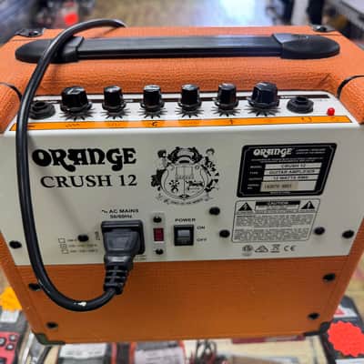 Orange Crush 12 Amplifier 12W 1x6 Guitar Combo Amp - Orange image 2