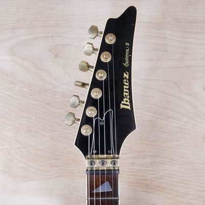 Ibanez Destroyer II DT450 MIJ 1984 Black Pro Rock'r Locking Tremolo Vintage Japan Fujigen w/ Bag image 22
