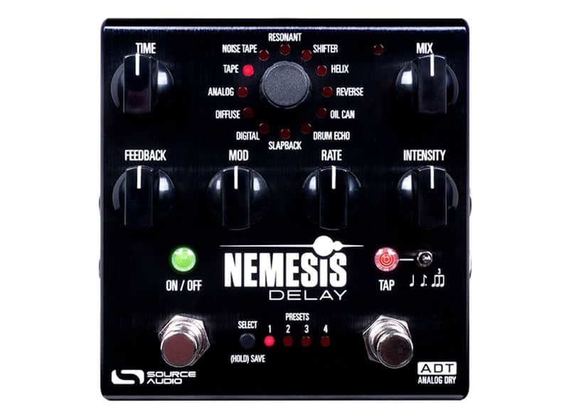 Source Audio SA260 One Series Nemesis Delay With 128 Presets, Hold Function, Tap Tempo, Full MIDI Control image 1