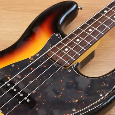 2018 Fender Japan Traditional 60's Jazz Bass (Sunburst) image 5