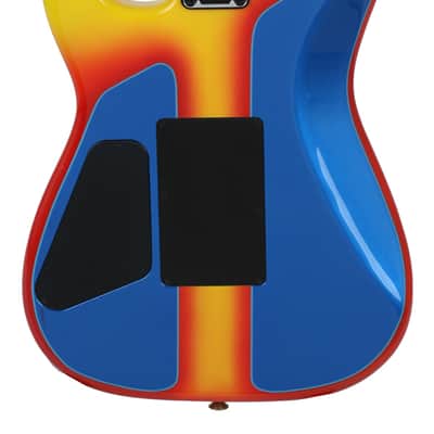 Charvel USA Custom San Dimas Vintage Flames Graphic Unique Design Flame Guitar image 7