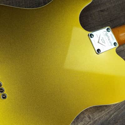 MyDream Partcaster Custom Built - Metallic Gold Lollar P90 50s Wind image 8