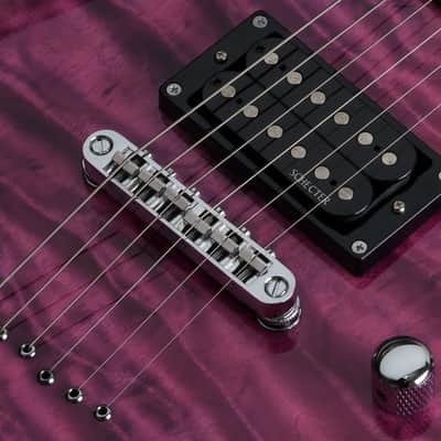 Schecter C-6 Plus Electric Magenta image 3