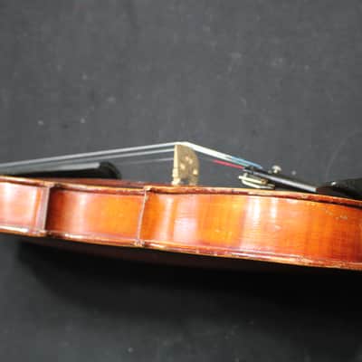 An Antique Antonius Stradivarius 3/4 Size Violin, Bow & Case Ready to Play # 6 V image 7