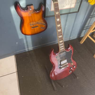 Gibson SG Standard 1991 - 2012 - Heritage Cherry signed by Dickey Betts image 7
