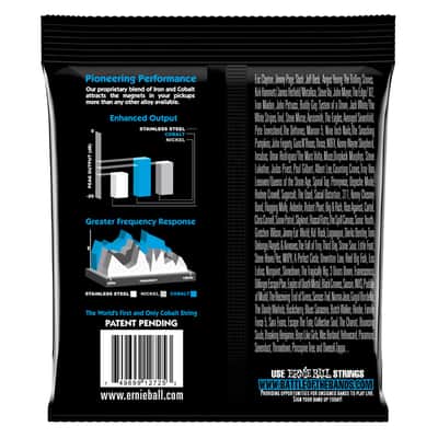 P02725 Extra Slinky Cobalt Electric Guitar Strings - 8-38 Gauge image 2