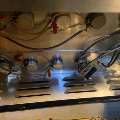1968 Gibson Super Metalist Vintage 2X12 Tube Combo Amplifier! image 14