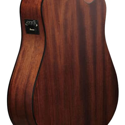 Ibanez AW54LCE Handed Electric Guitar Acoustic Left - Open Pore Natural (AW54LCEOPN) image 10