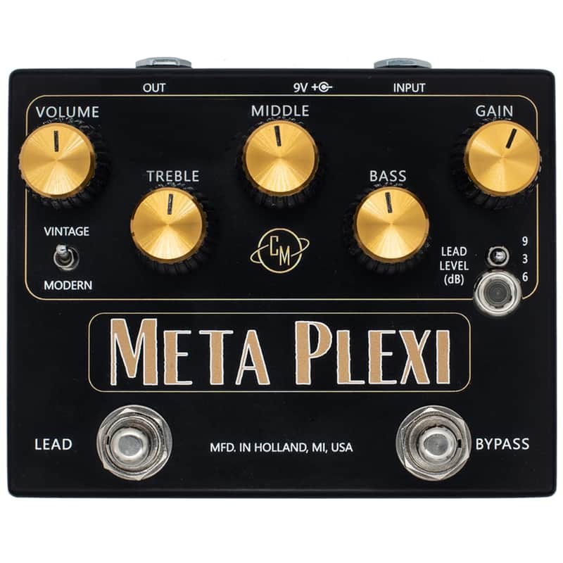 Cusack Music Meta Plexi British Style Distortion and Boost Pedal image 1