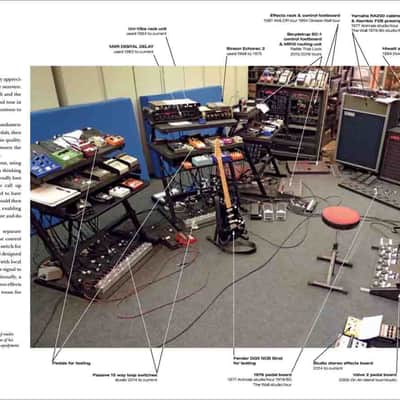 Pink Floyd The Black Strat A History of David Gilmour's Black Fender Stratocaster 1st Ed +FREE BONUS image 7