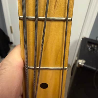 2006 Ernie Ball Music Man Sterling 4 HS with Maple Fretboard Natural image 12