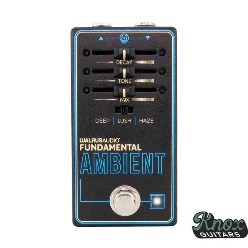 NEW Walrus Audio Fundamental Ambient Reverb 2024 - Present - Black / Blue image 1
