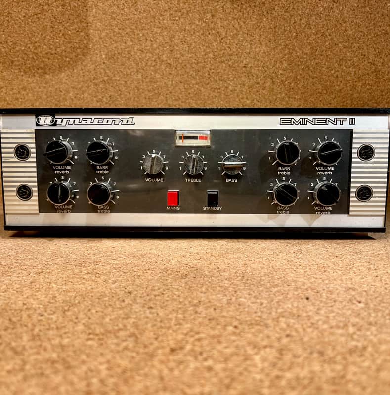 Dynacord Eminent II 1968 - Vintage – Tube Amp – Serviced – Warranty image 1
