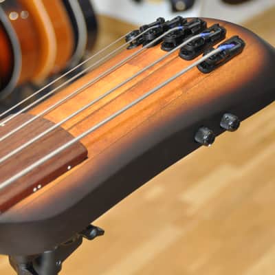 IBANEZ UB805 MOB Mahogany Oil Burst / 5-String Electric Upright Bass / UB805-MOB / I250215285 image 5