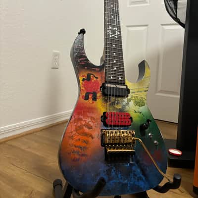 Custom Electric guitar 7 7 strings Sustainiac neck pick up 2025 image 2