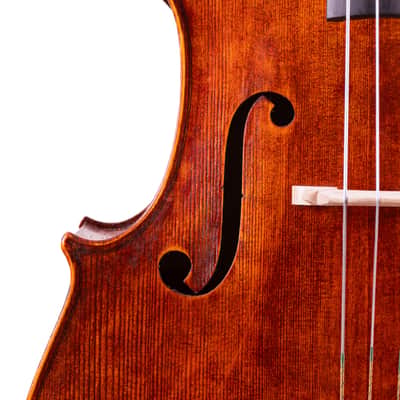 Stradivari Cello 4/4 Antique Style Flamed Maple - Hand-Made in Romania 2025 #109 image 4