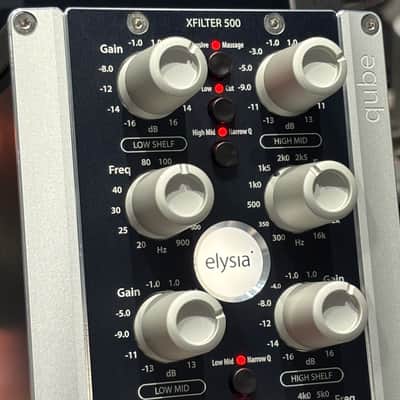 Elysia xfilter QUBE Stereo 500 Series Equalizer Module 2024 LIKE NEW image 3