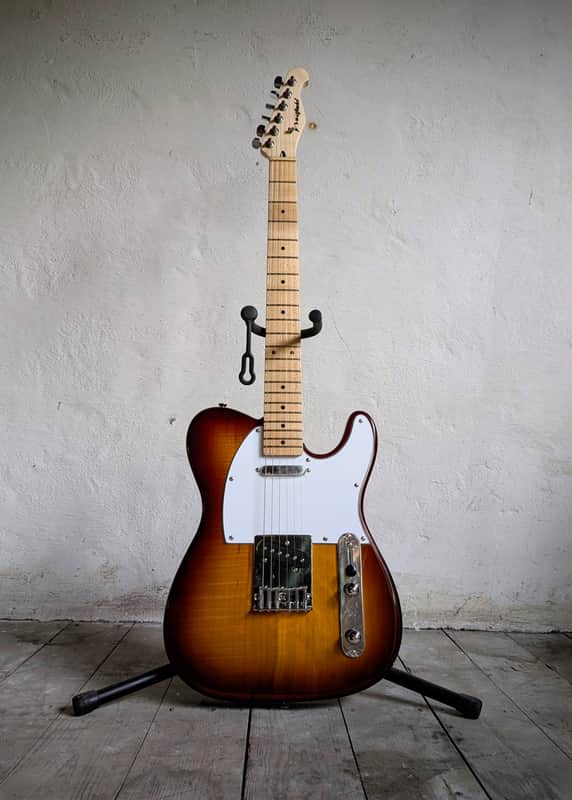 Westfield E3000 Flame Top Sunburst Telecaster image 1