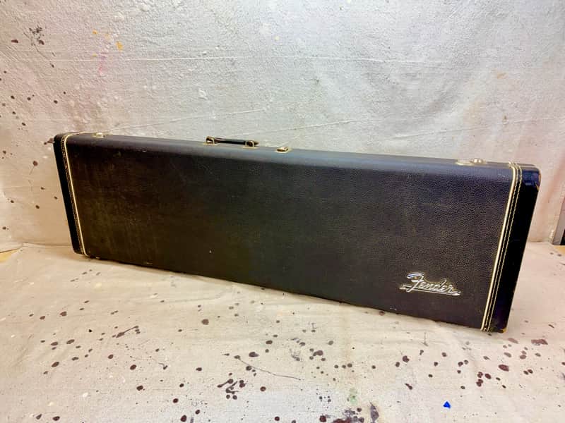 Vintage 1960's Fender Precision-Jazz-Tele Bass Guitar Case Tail-Logo 1967-1972 image 1