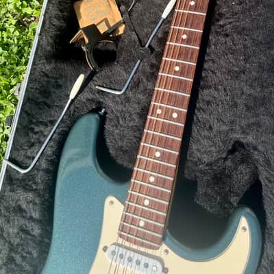 Vintage Fender American Standard Stratocaster Gunmetal Blue 1989 image 22