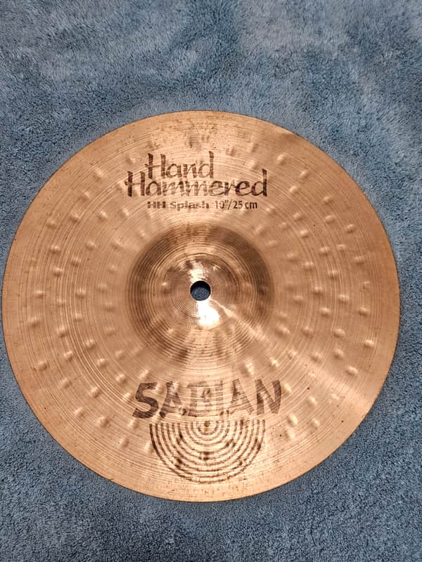 Sabian HH 10" Hand Hammered Splash Cymbal 278g Vintage Canada Clean No Cracks image 1