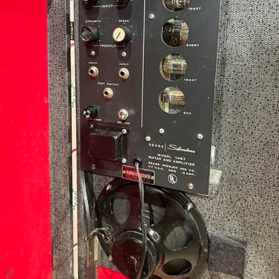 Silvertone Case Amp from a 1457 - As Is - 1964-67 image 3