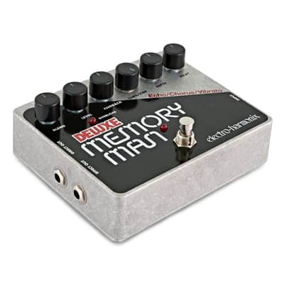 Electro-Harmonix Deluxe Memory Man 550Ms Analog Delay / Chorus / Vibrato 2008 - Present - Black / Silver image 2