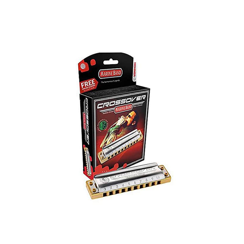 Hohner M2009BX-D Marine Band Crossover Harmonica - Key of D image 1