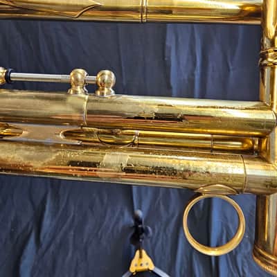 Besson Brevete Bb Trumpet 1910 - lacquer image 13