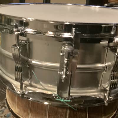 Ludwig Acrolite Keystone - S/N- 1965 - Alum Matte - 5x14 - #1921 image 8