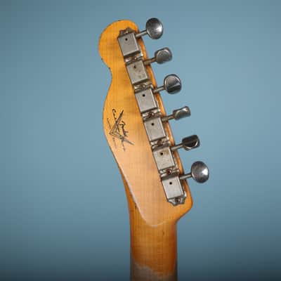 2020 Fender Custom Shop 60 HS Telecaster Custom Heavy Relic Sea Foam Green L.E. image 9