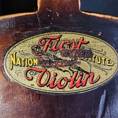 Vintage National Inst size 3/4 violin with case. USA. Good Condition. image 2