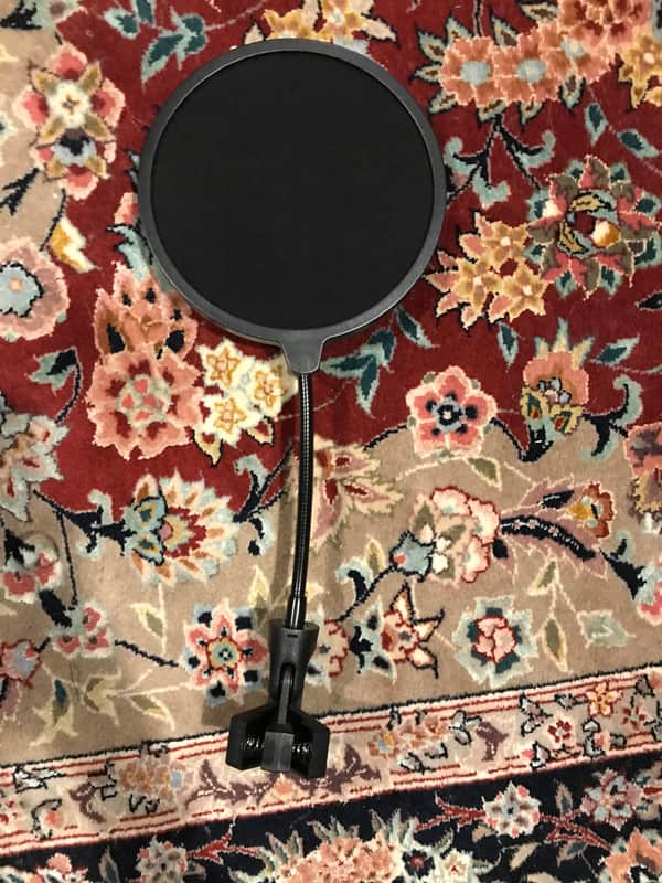On-Stage ASVS6B Pop Blocker 6" Mic Pop Filter image 1