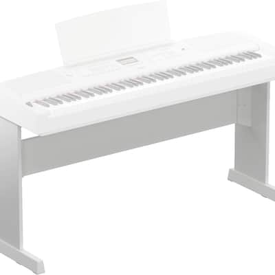 Yamaha L-300 Furniture-Style Piano Stand for DGX-670 - White