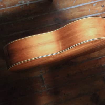 Solid Cedar + Brazilian Rosewood + Top Model From Suzuki Factory Japan + c.1978 + Nice Setup + Hard Case image 9