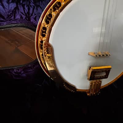 Ome Gold Magician ten-plex w/ engraving 2004 - Mahogany/Gold image 7