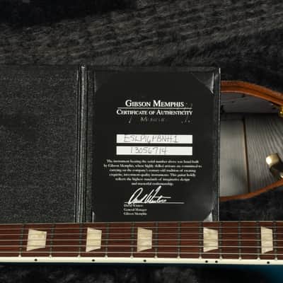 Gibson - 2016 Les Paul ES Electric Guitar - Pelham Blue - w/OHSC - USED image 10