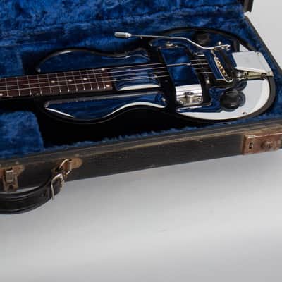 Rickenbacker Electro Spanish Model B Tenor Solid Body Electric Guitar (1939), ser. #C2122, original black hard shell case. image 12
