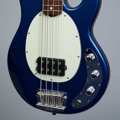 Ernie Ball Music Man Stingray 4 2EQ 2010 - Pearl Blue image 2