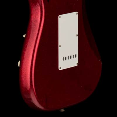 Fender Custom Shop Limited Edition '69 Stratocaster Journeyman Relic - Aged Red Sparkle #81036 image 8