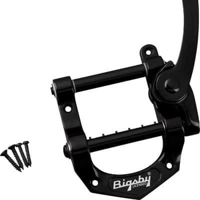 Bigsby Licenced Bigsby B500B Vibrato/Tremolo Tailpiece, Black, 180-2955-502 image 1